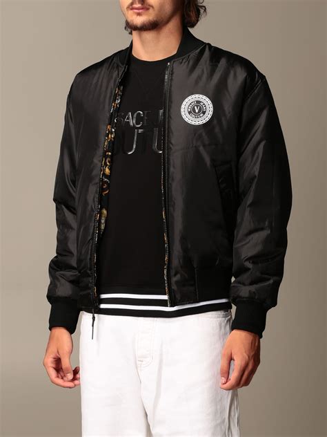 versace jacket jeans|Versace Jeans couture jacket men's.